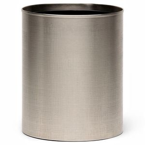 Large Capacity <b>Metal</b> Waste <b>Bin</b> For Outdoor Garden And Patio With Weather Resistant Coating Against Sun And Rain - Product Image 3