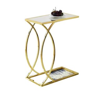 Table d'appoint en forme de rectangle décoration de ferme taille personnalisée table de luxe faite à la main en vrac - Product Image 1