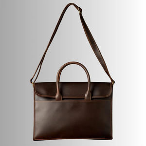 กระเป๋าเอกสารแฟชั่นใหม่ หนัง น้ำหนักเบา กระเป๋าทำงาน รับออกแบบโลโก้ กระเป๋าเอกสารขาย - Product Image 4