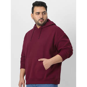 Sweat-shirts surdimensionnés en gros d'usine 2025, logo personnalisé, sweat-shirts surdimensionnés pour hommes, polyester, contraste de couleurs, sweat-shirts surdimensionnés pour hommes - Product Image 3