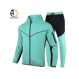 Chándales para hombres Jogging Track Suits Hombres Sport Zip up Track Suit Impermeable y a prueba de viento - Product Image 1