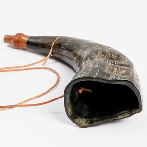 Cuerno de vikingo artesanal natural, decoración navideña, Trompeta simple, ágata, pulido, agua, Búfalo, diseño de cuerno de buey - Product Image 2