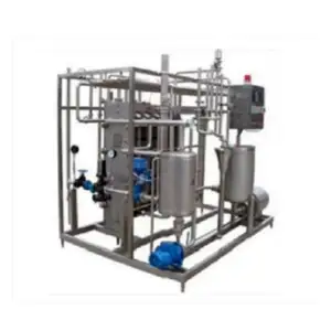 Suyu pastörizatörü/dondurma pastörizatörü Stainlessss çelik taze süt pastörizasyon makinesi makine süt üretim tesisi
