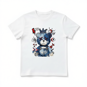 T-shirt Unisex 100% Cotone 210GSM Abbigliamento Casual Stampa Personalizzata Serigrafica Rose Taglia 2XL Caratteristica Compressa - Product Image 2