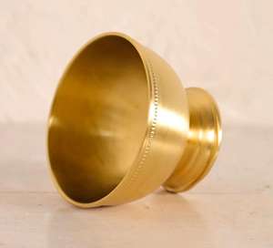 Assiette à dessert en laiton de haute qualité, écologique, lavable au lave-vaisselle, peinte à la main, durable, non toxique, à prix raisonnable - Product Image 6