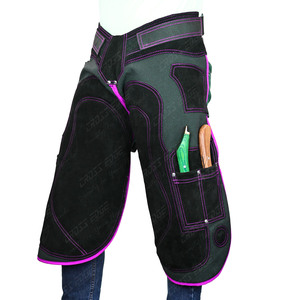 Nouvel arrivage de tablier de coupe de sabot de maréchal-ferrant boucle réglable avec poches à outils en cuir suédé - Product Image 3