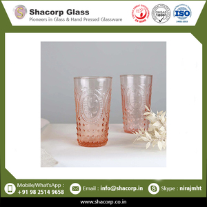 Vaso para beber hecho a mano victoriano con patrón de color sólido de Fabricante Mayorista - Product Image 2