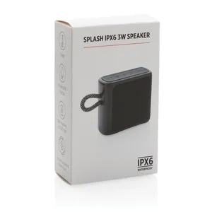 Custom 3W IPX6 Splash-Resistant <b>Speaker</b> Promotional <b>USB</b> Gadgets - Product Image 4