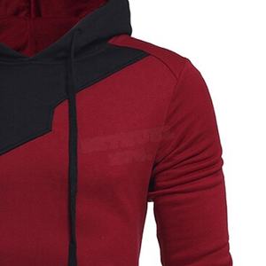 เสื้อฮู้ดผ้าฟลีซโพลีเอสเตอร์/ ผ้าฝ้ายระบายอากาศได้ดีออกแบบโลโก้ที่ดีที่สุดสำหรับผู้ชายย้อมสีล้วนสำหรับฤดูหนาว - Product Image 3