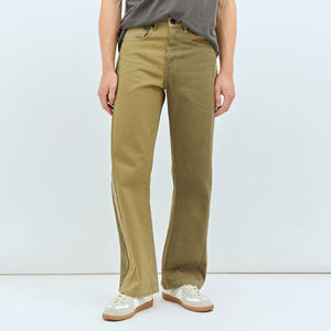 กระดุมหลังกางเกงยีนส์สีเขียวแบบปรับแต่งสูงกลางปรับแต่งได้สีต่างๆ - Product Image 1