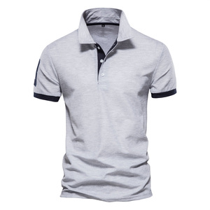 Dark Blue <b>Polo</b> <b>Shirt</b> <b>red</b> Contrast style High Quality Comfortable Breathable / Custom <b>polo</b> <b>shirt</b> with custom design and logo - Product Image 2