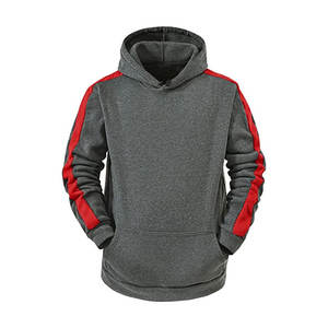 Costumes de jogging 100% coton de taille personnalisée de Hugh Manufacturing pour hommes ensemble de survêtement pull surdimensionné de haute qualité grande taille - Product Image 5