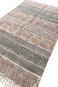 พรมอินเดียแบบทอมือปรับแต่งได้พรมคอตตอนตกแต่งพื้นซักได้ใช้สวดมนต์รถยนต์ - Product Image 2