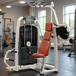 Machine de traction verticale réglable reconditionnée pour l'entraînement de force à domicile et en salles de fitness - Product Image 2