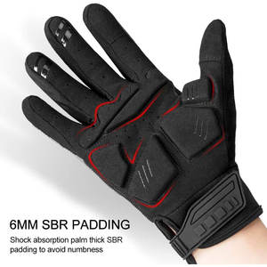 Gants de moto en cuir à prise sûre et longue durée Gants de moto en cuir Armure de protection de qualité supérieure Gants de moto en cuir - Product Image 4