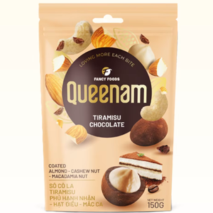 Fábrica OEM/ODM venta al por mayor de alta calidad gragea tiramisú recubierto de Chocolate almendras anacardos nueces de Macadamia 150G comida de caramelo buen precio - Product Image 1