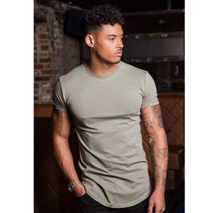 Vêtements de gymnastique à séchage rapide pour hommes, t-shirt pour hommes en coton spandex avec logo personnalisé pour entraînement Offre Spéciale - Product Image 5