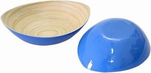 Tazón de Ensalada de Bambú Hecho a Mano en Vietnam, Ecológico, Ligero, Colores Personalizables para Regalos, Cenas y Fiestas - Product Image 3