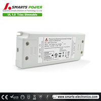 Alimentation LED à variation de phase 12V 24V, certifiée UL CUL, driver LED à tension constante Triac 12W avec 7 ans de garantie