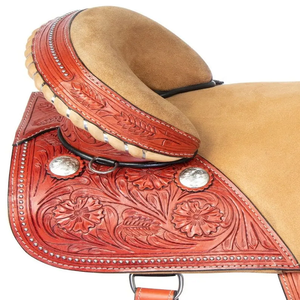 Premium Ranch Roping en cuir synthétique collier de poitrine rênes selle personnalisée Western Wade Tree équitation vente chaude Cowboy Ranch - Product Image 2