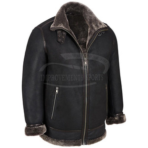 Chaqueta de Cuero para Hombre, Estilo Casual de Invierno 2024, Resistente al Viento, con Cierre Frontal, Cuello Alto, Piel de Vaca de Alta Calidad, Personalizable, el Mejor Producto - Product Image 3