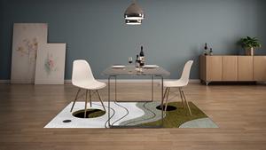 Premium Quality <b>Large</b> Eco-Friendly Wool <b>Rug</b> Unique Designer Logo Embroidered Decorative Hand-Tufted Prayer <b>Rug</b> for Home Decor - Product Image 5