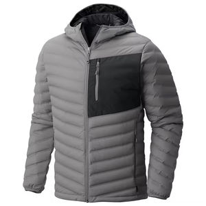 Veste longue à capuche pour homme de fabrication professionnelle, de haute qualité, avec fermeture éclair, plusieurs couleurs, saison hivernale, taille 3XL - Product Image 4