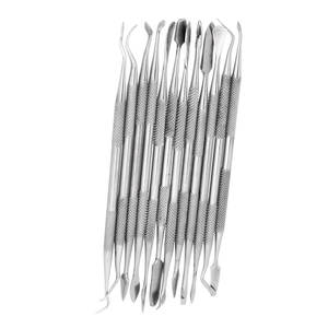 ชุดเครื่องมือแกะสลักขี้ผึ้งทางทันตกรรมสแตนเลส ใช้พลังงานด้วยมือ ได้รับการรับรองมาตรฐาน CE ระดับ I ใช้ซ้ำได้ ราคาขายส่งถูก - Product Image 6