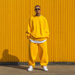 Conjunto Deportivo de Invierno para Hombre, con Capucha, Cortavientos, Pantalones Jogger de Pierna Ancha y Sudadera con Capucha - Diseño 2 en 1 - Product Image 2