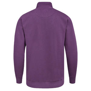 Sweat-shirt à col roulé et demi-fermeture éclair pour hommes Sweat à capuche à épaules tombantes de grande taille Sweat blanc pour hommes Streetwear décontracté Hiver OEM - Product Image 5