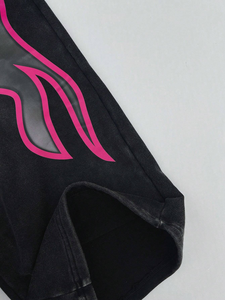 กางเกงวอร์มผู้ชายแบบสั่งทำพิเศษ คุณภาพสูง แต่งสีสันแบบ Color Block Patchwork กางเกงวอร์มผู้ชายเอวสองชั้นทรงตรงแบบสั่งทำ - Product Image 3