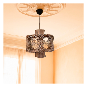 Prix usine abat-jour en bambou personnalisé écologique fabriqué à la main Design moderne pour la lumière intérieure couvre décor Style traditionnel - Product Image 1