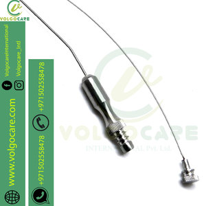 Tubo de succión Frazier Manual de calidad superior Acero inoxidable Cirugía general Uso hospitalario Certificado CE - Product Image 4