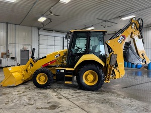 Chargeuse-pelleteuse CAT 120 d'occasion 4x4 avec godet frontal - Product Image 6