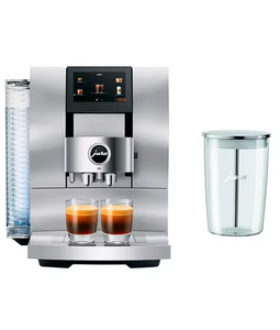 เครื่องชงกาแฟอัตโนมัติรุ่น Z10 ของแท้จากยุโรป 100% สีขาวอะลูมิเนียม พร้อมภาชนะใส่นมแบบแก้ว - Product Image 1