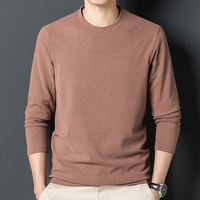 Nuevo Diseño de Moda para Hombre, Camiseta de Lona Sólida con Paneles de Color en Contraste, Diseño Personalizado, Deportiva e Informal