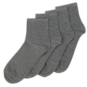 Men's <b>Long</b> Ankle <b>Socks</b> Pack Of 2 - Light Grey - Product Image 1
