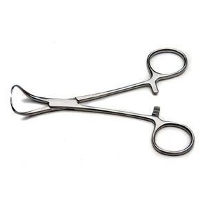 Pinzas de pinzas para toallas Backhaus de 13 Cm de la mejor calidad, instrumento quirúrgico básico, pinzas de acero inoxidable - Product Image 1