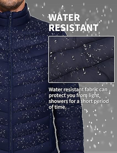 Veste matelassée urbaine moderne pour homme, élégante, légère, chaude, décontractée, pour les aventures quotidiennes en plein air, les voyages en ville, l'hiver - Product Image 5