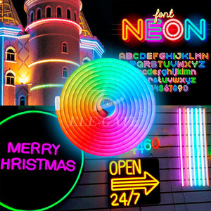 ไฟ LED RGB แบบยืดหยุ่น 5 เมตร สำหรับบลูทูธ ควบคุมผ่านแอพ ตกแต่งภายในอาคาร มาตรฐาน IP65 ใช้ชิป WS2812B แหล่งกำเนิดแสง LED SMD2835 แรงดันไฟฟ้า DC 5V IP65 - Product Image 5