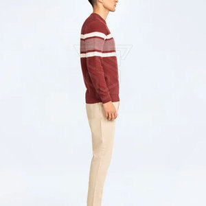 Sweat-shirt tricoté en coton coupe-vent à séchage rapide pour hommes avec logo personnalisé pour l'hiver 100% coton essentiel pour l'hiver - Product Image 3