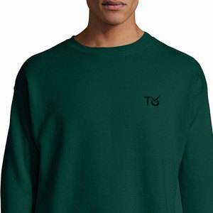 Sudadera de moda para hombre, talla grande, color personalizado, último estilo, básica, para venta en línea - Product Image 6