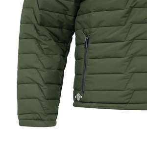 เสื้อแจ็กเก็ตแฟชั่น2025ออกแบบโลโก้ได้ตามต้องการสำหรับฤดูหนาวแจ็กเก็ตตัว100% มีซิประบายอากาศทำจากโพลีเอสเตอร์ - Product Image 4