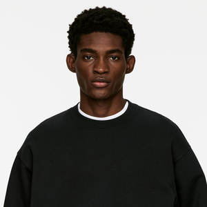 Mode poids lourd 500GSM 100% coton sweat à capuche unisexe hommes épaissi polaire goutte épaule basique sweat à capuche impression personnalisée - Product Image 6