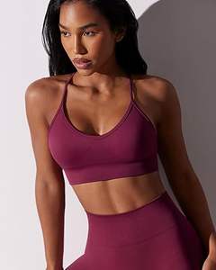 La mejor calidad Fitness Sport Bra Pakistan Made Nuevo diseño Gym Wear Transpirable Sports Women Bra - Product Image 4