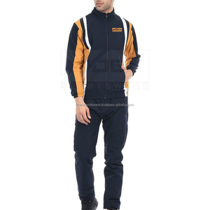 Ensemble de survêtement deux pièces pour homme avec fermeture éclair, sweat-shirt et pantalon de survêtement personnalisés de haute qualité pour homme - Product Image 3