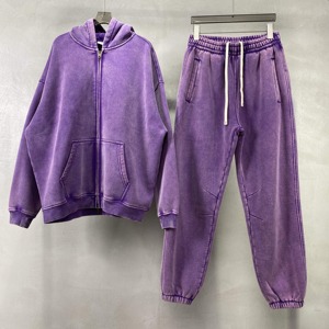 Fabricants de vêtements pour hommes en gros, sweat-shirt à capuche oversize décontracté à épaules tombantes, délavé au soleil, personnalisé - Product Image 3