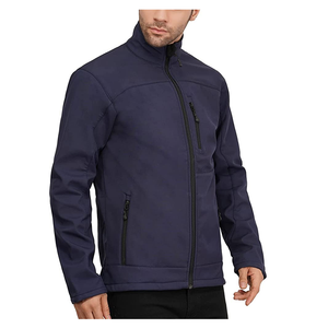 Chaqueta deportiva impermeable para hombre, cortavientos de alta calidad, personalizada, con carcasa suave, venta al por mayor - Product Image 1