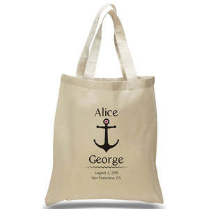 ถุงของขวัญงานแต่งงาน Anchor's Away ดีไซน์หรูหราสำหรับโอกาสพิเศษ - Product Image 1