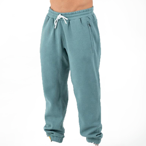 กางเกงขายาวสำหรับผู้ชายกางเกงวอร์มแบบมีเชือกรูดผลิตจากโรงงานผลิตโลโก้ที่ดีที่สุด - Product Image 5